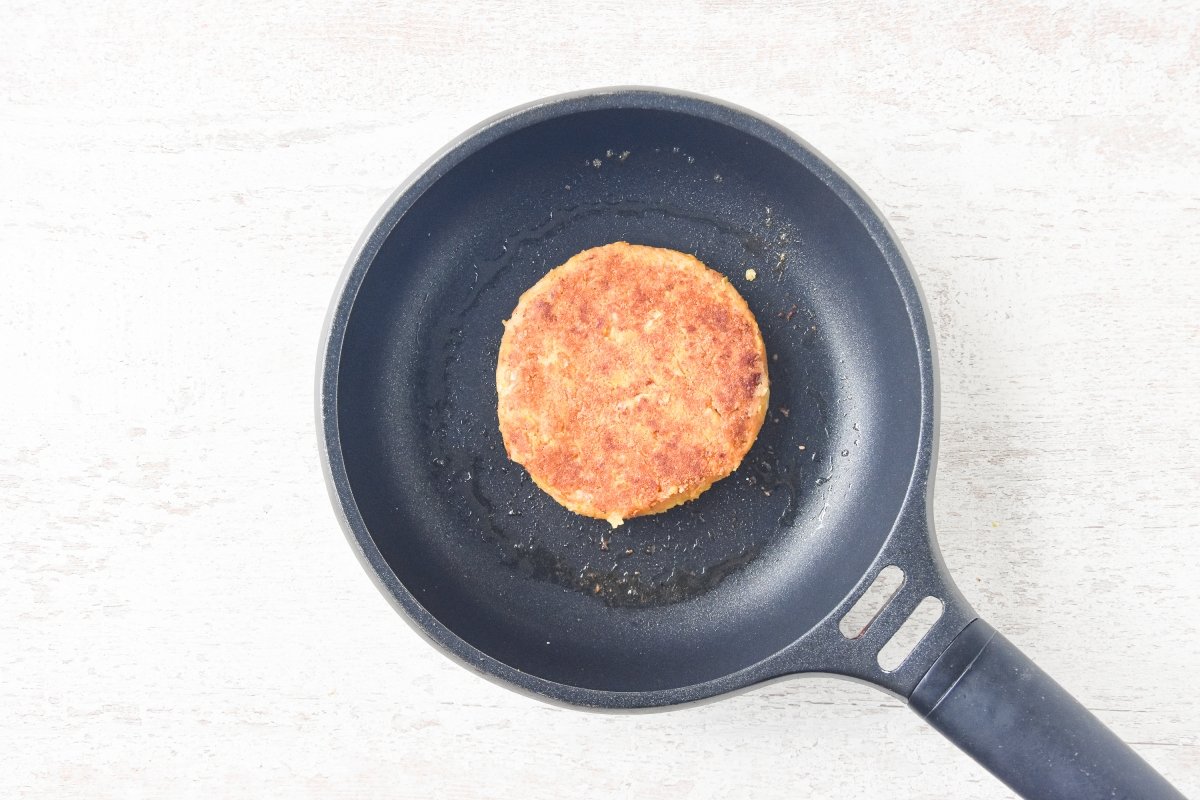 Cocinamos las hamburguesas de calabaza