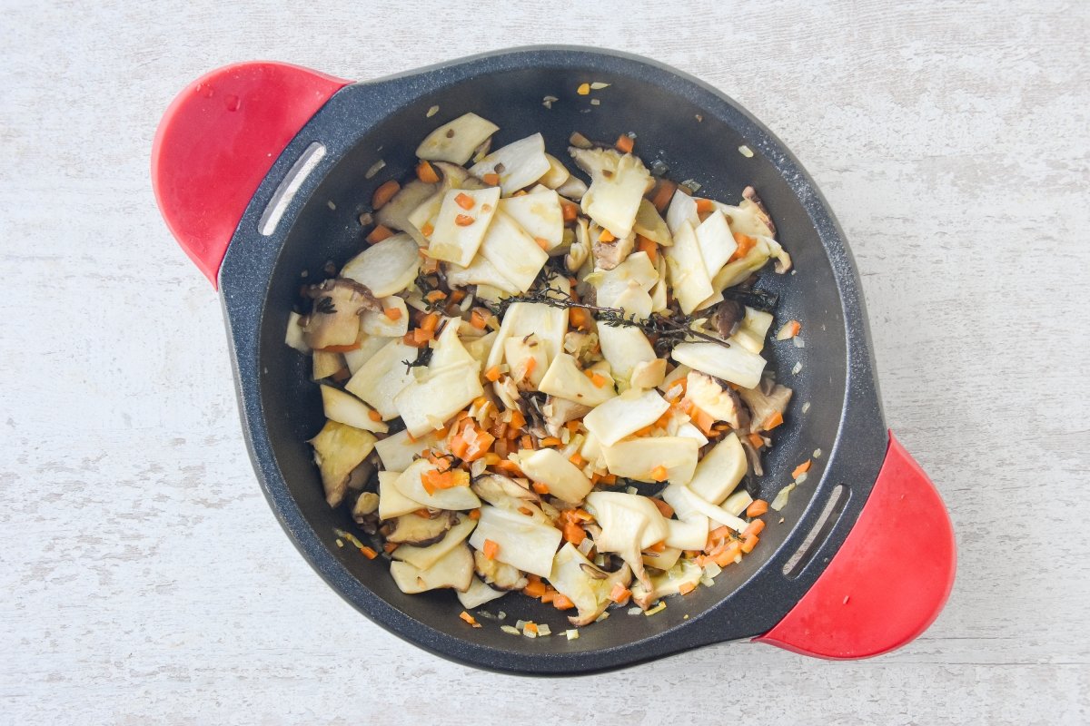 Cocinamos los boletus laminados
