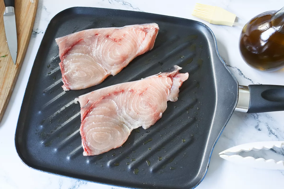 Cocinar a la plancha el pez espada