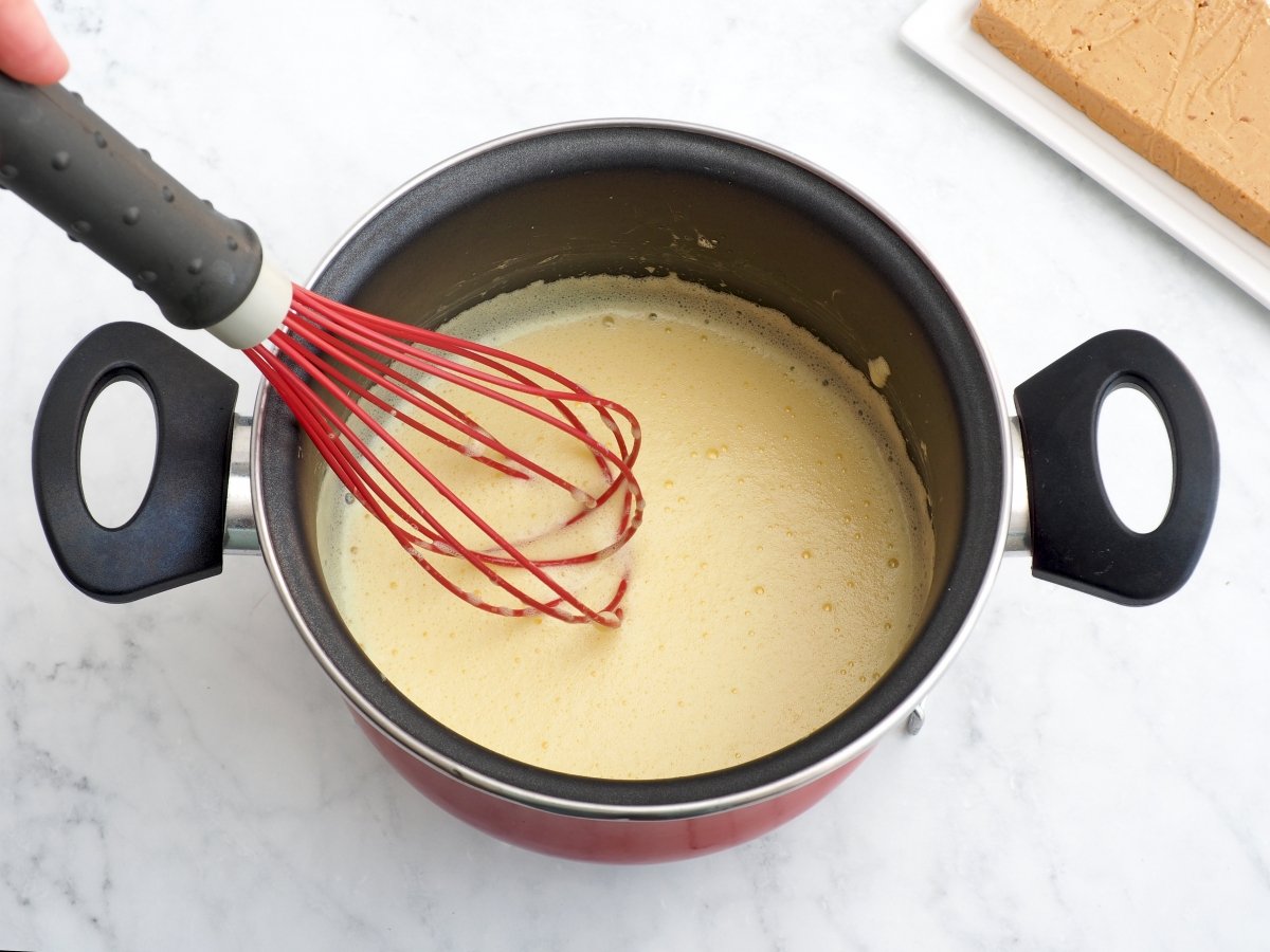 Cocinar la crema inglesa