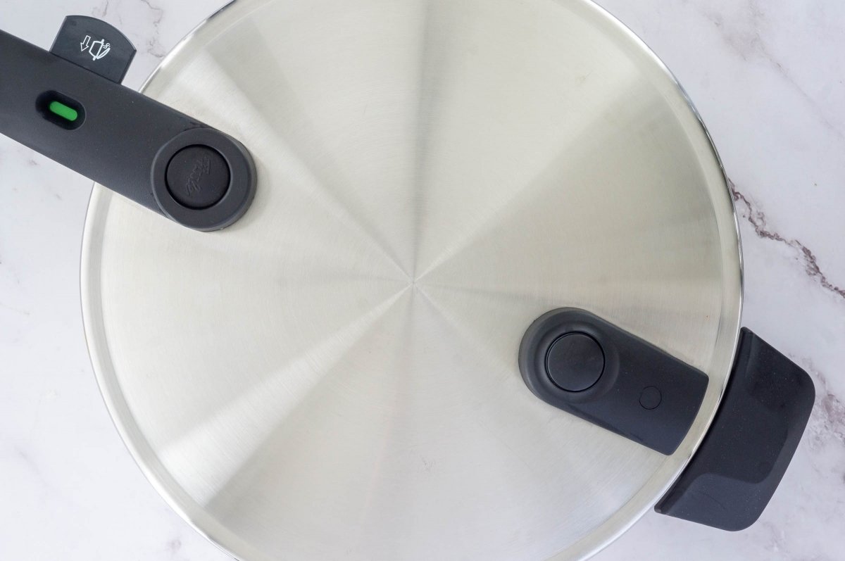 Cocinar las lentejas en olla exprés