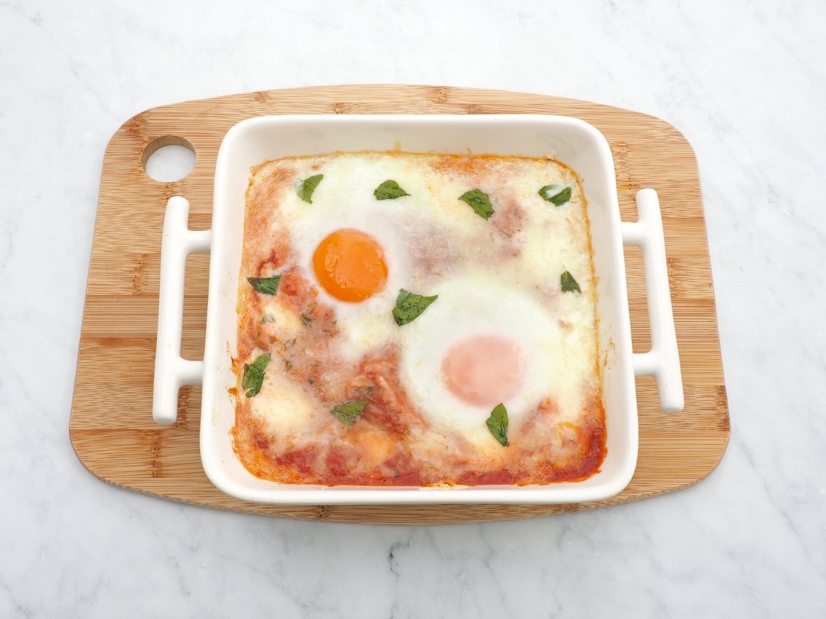 Cocinar los huevos al horno
