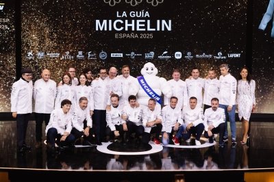 Chefs con 3 estrellas de la Guía Michelin 2025 en España