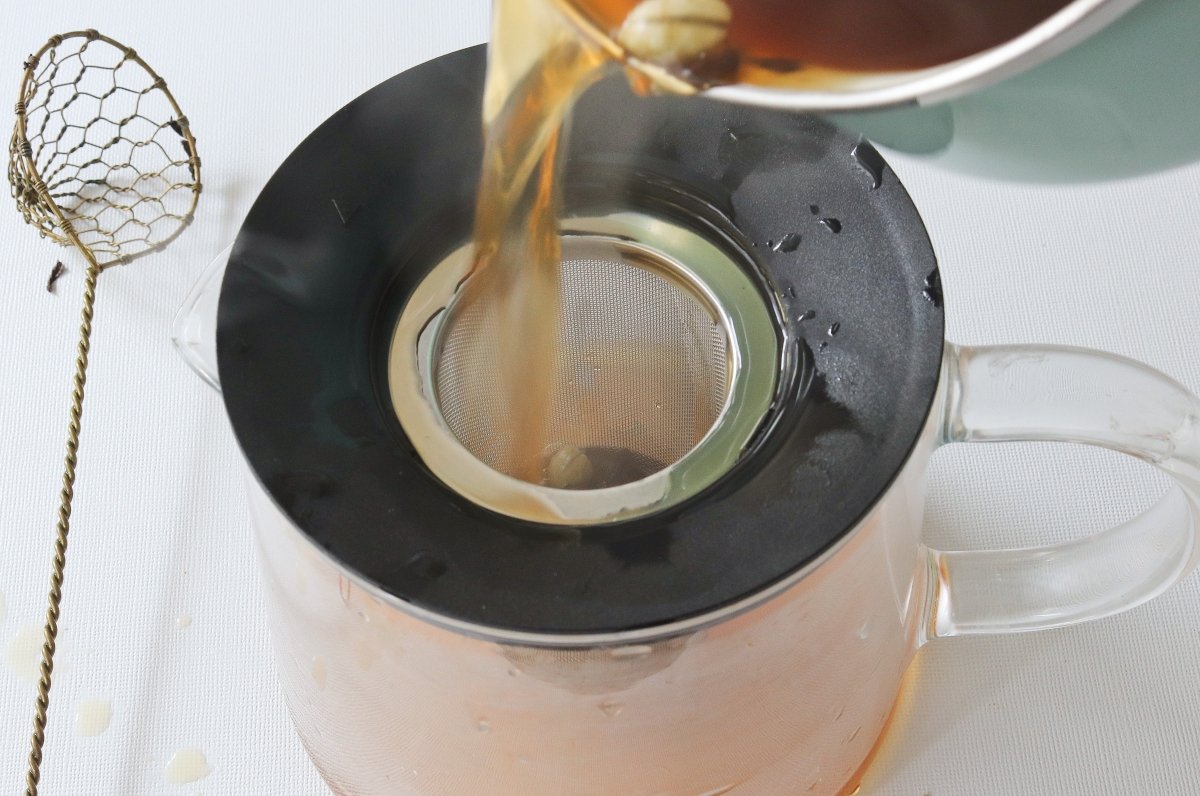 Colar el chai latte