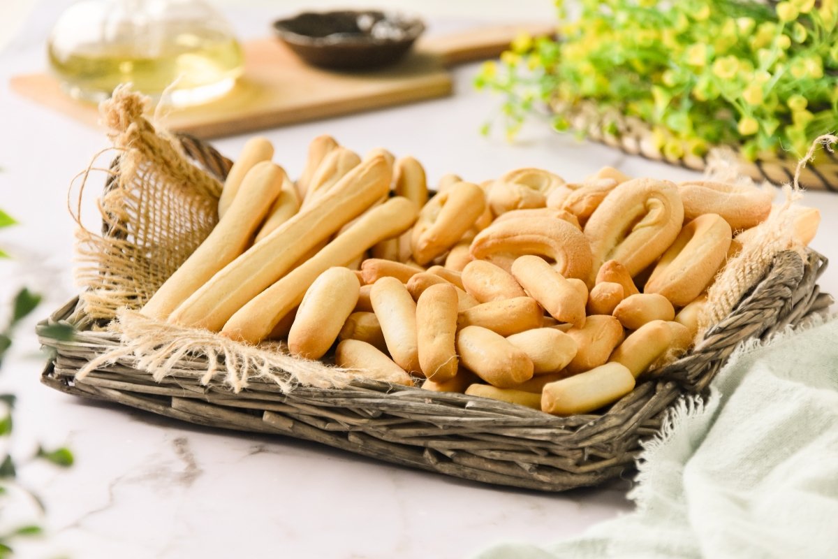 Colines caseros listos para comer