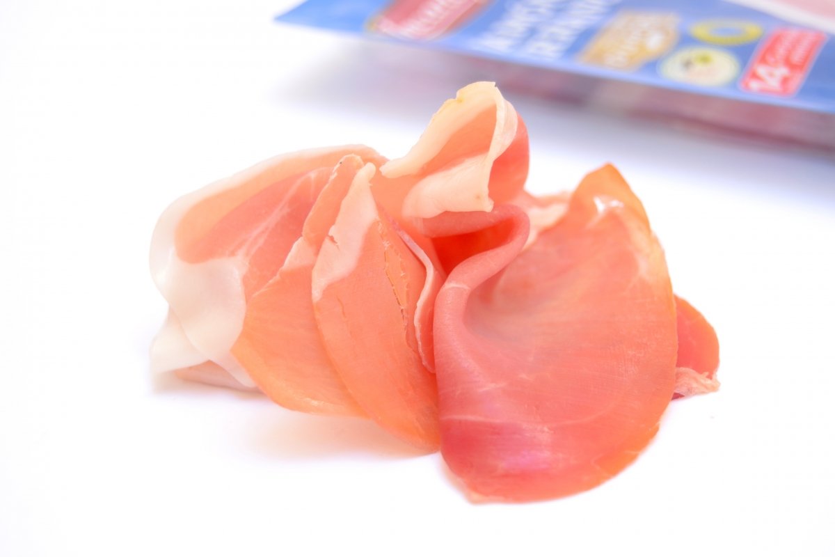 Color y textura del jamón serrano de marca Incarlopsa