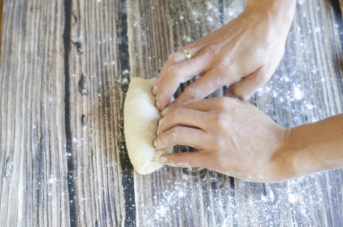 Comenzamos el formado del pan de bocadillo