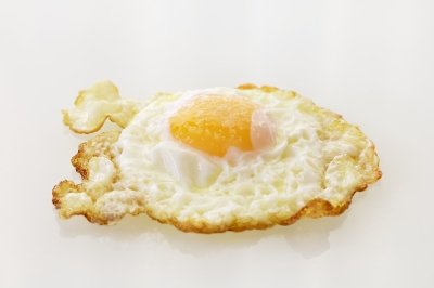 Ganso Ibérico de la Dehesa, con un par de huevos ibéricos