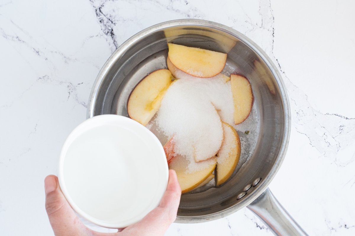 Confitamos la manzana