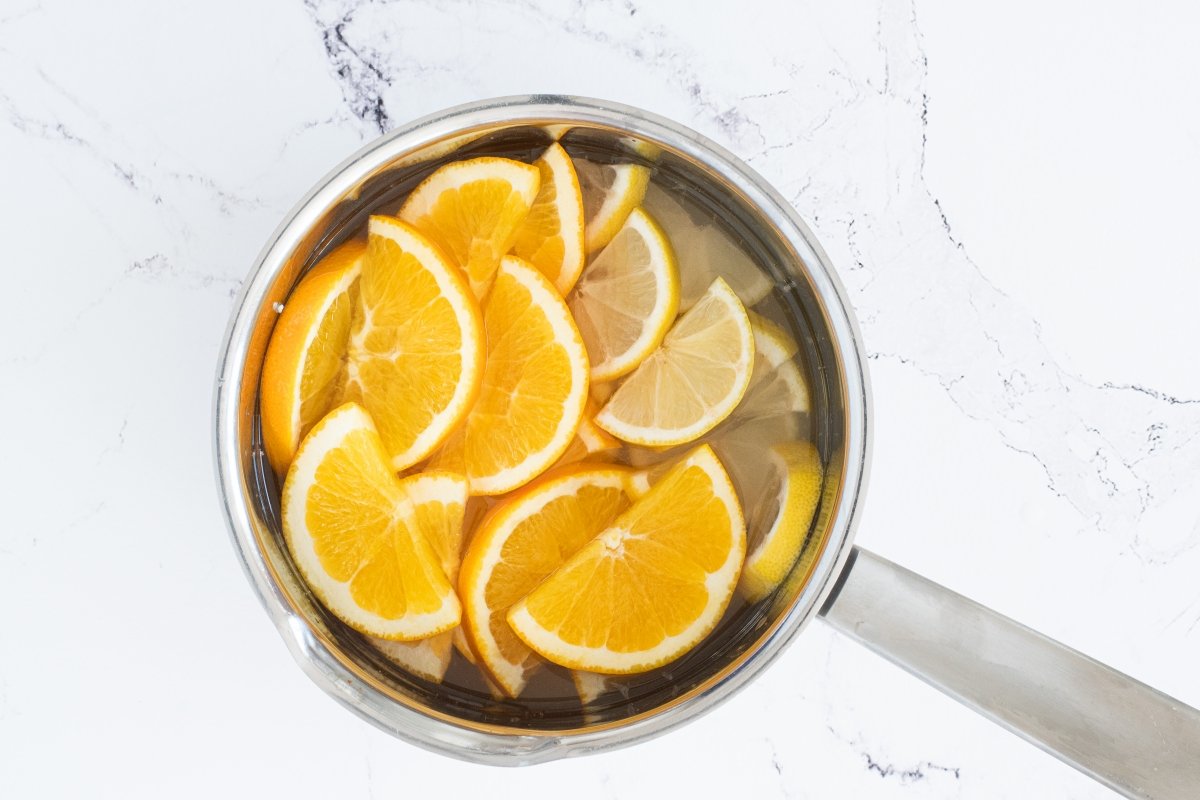 Confitamos la naranja