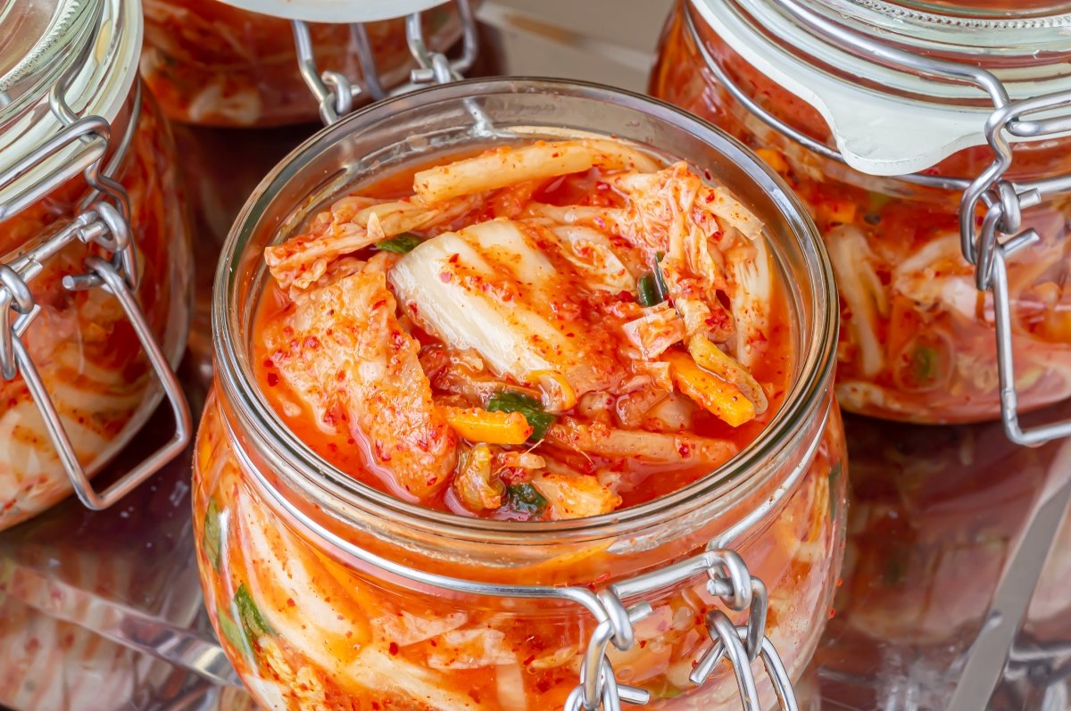 Conservar el kimchi en la nevera
