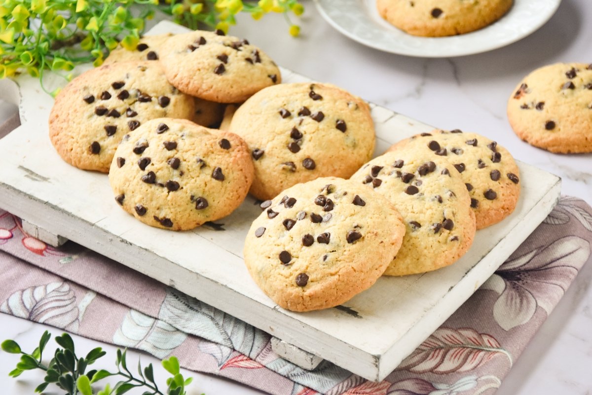 Cookies sin gluten listas para comer