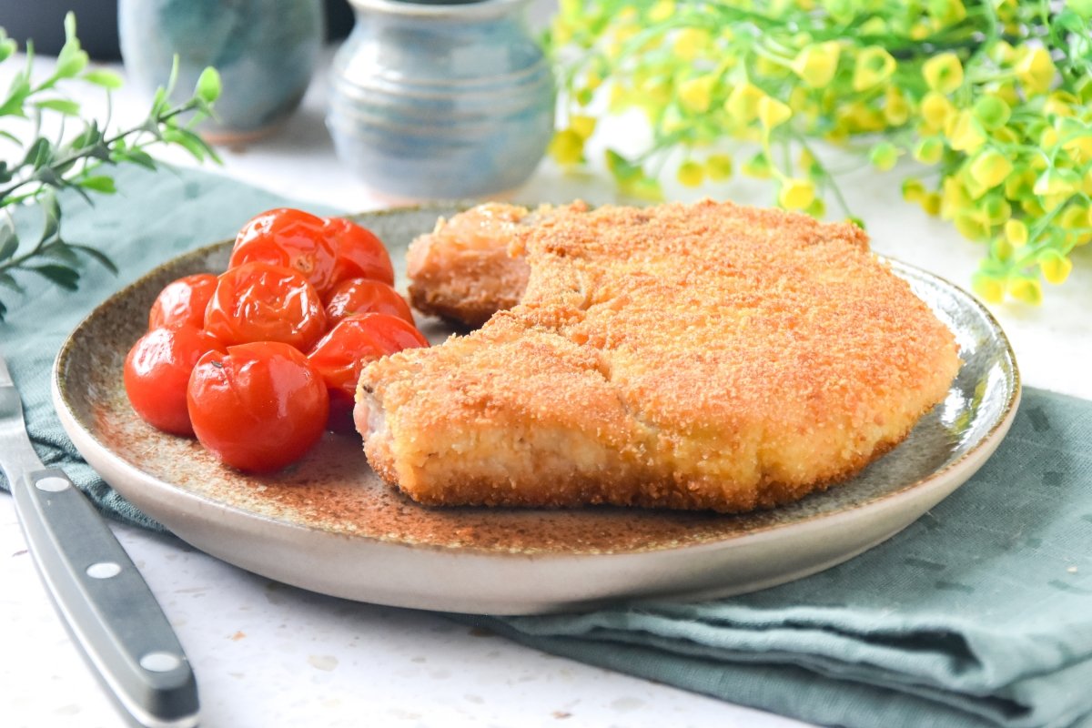 Cotoletta a la milanesa casera