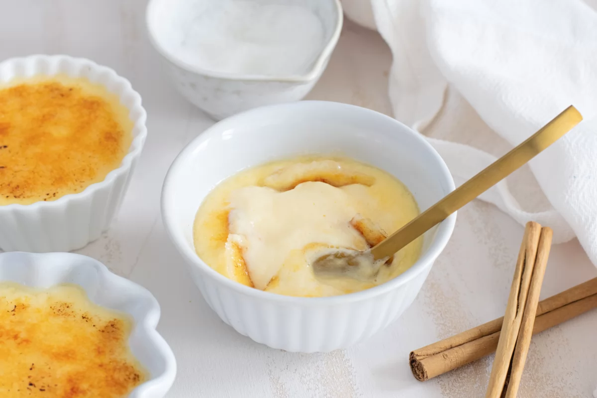 Crema catalana casera 9 Crema catalana casera muy cremosa *
