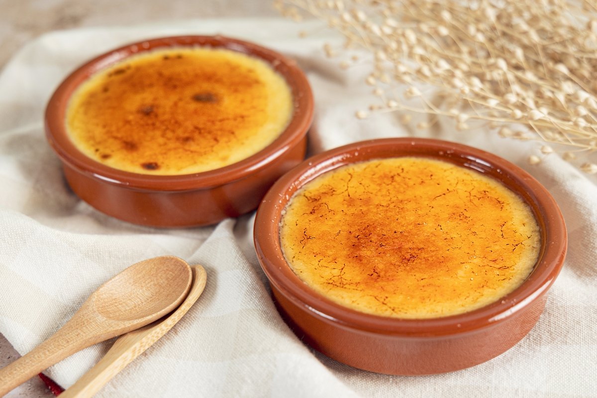 Crema catalana tradicional en Thermomix