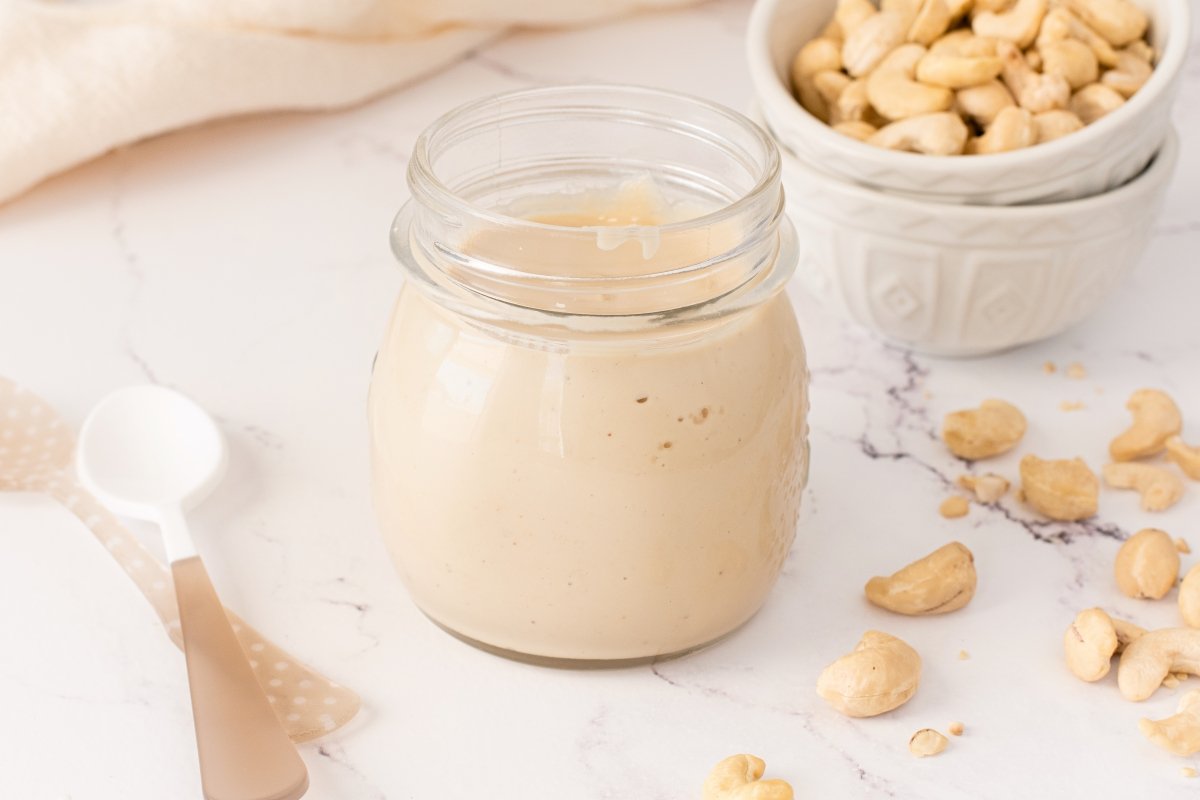 Crema de anacardos