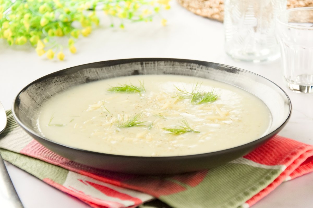 Crema de hinojo casera