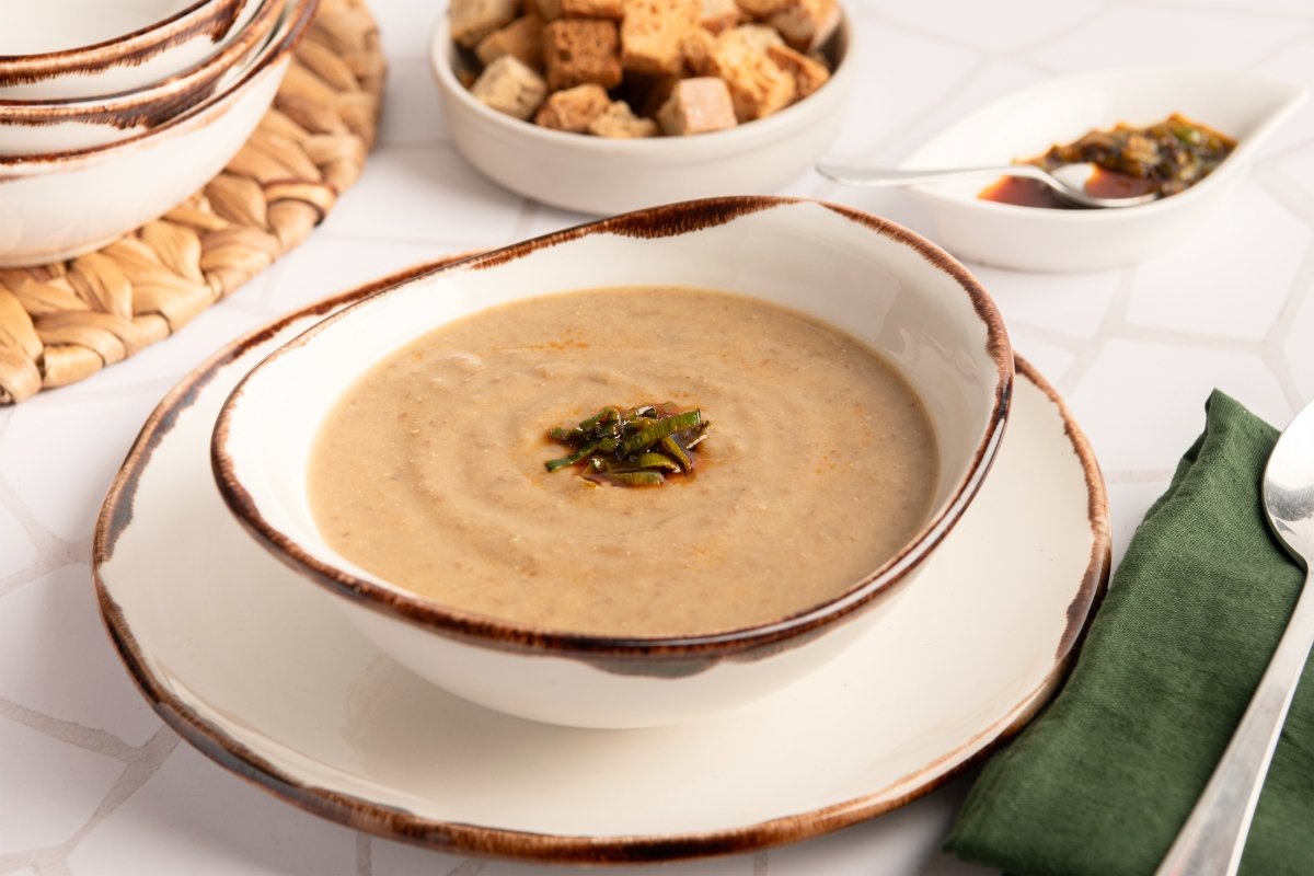 Crema de lentejas