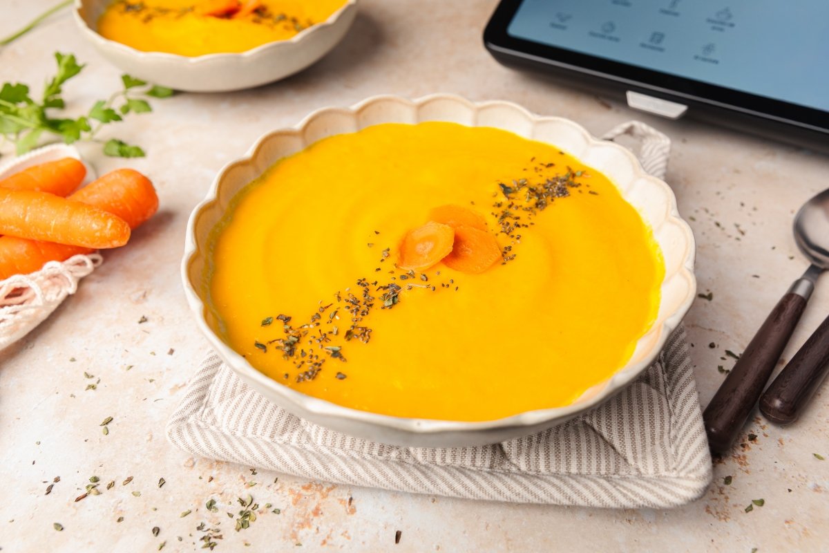 Crema de zanahoria en Thermomix
