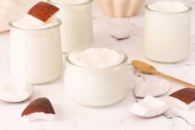 Crema mousse de coco