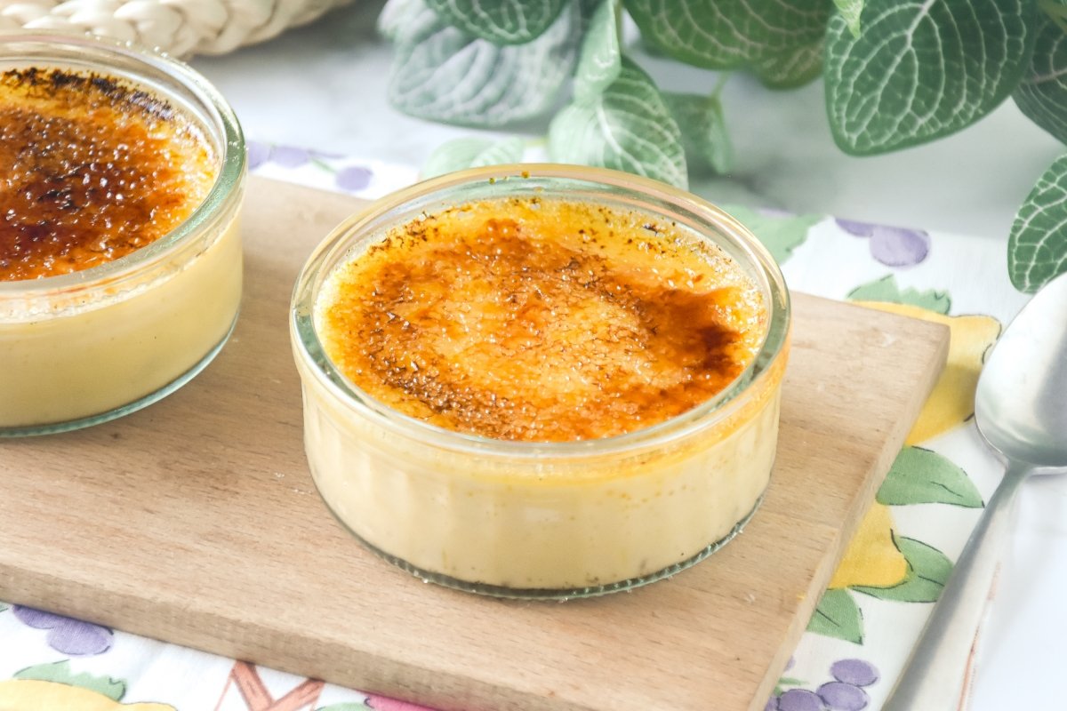 Crème brulée casera