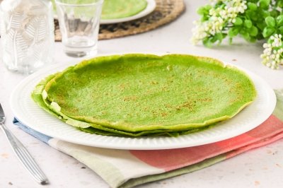 Crepes de espinacas