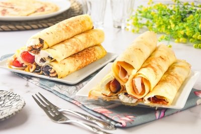 Crepes rellenos