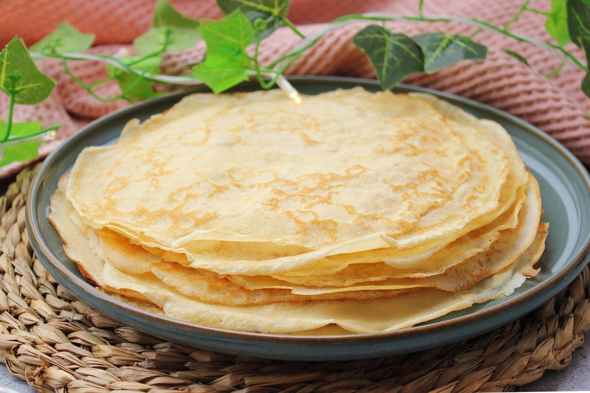 Savory pancakes once cooked