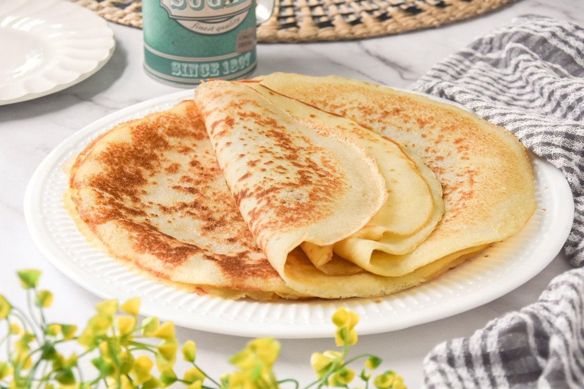 Crepes sin gluten hechos en casa