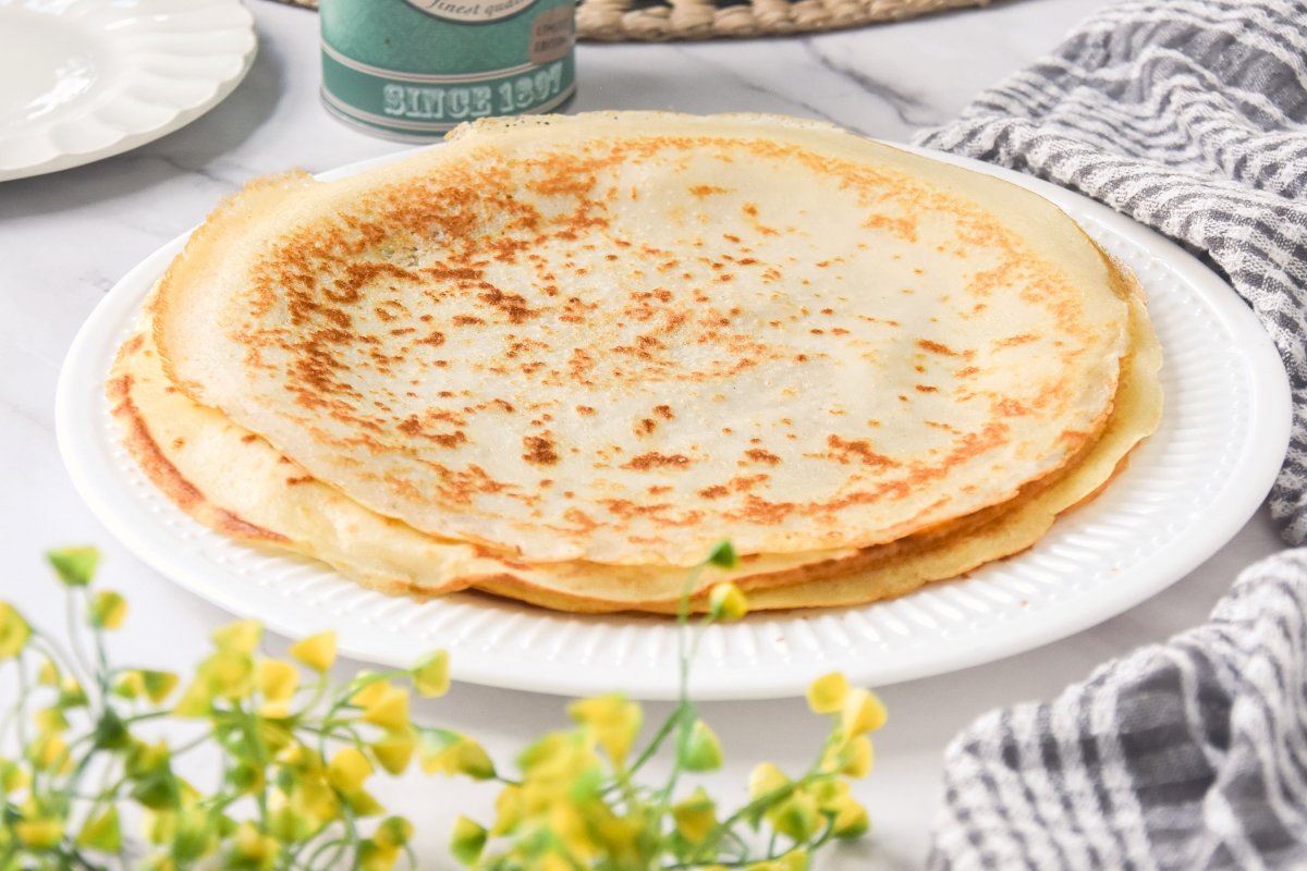 Crepes sin gluten listos para comer