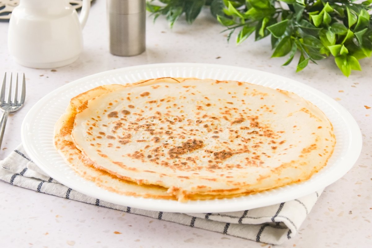 Crepes sin huevo caseros