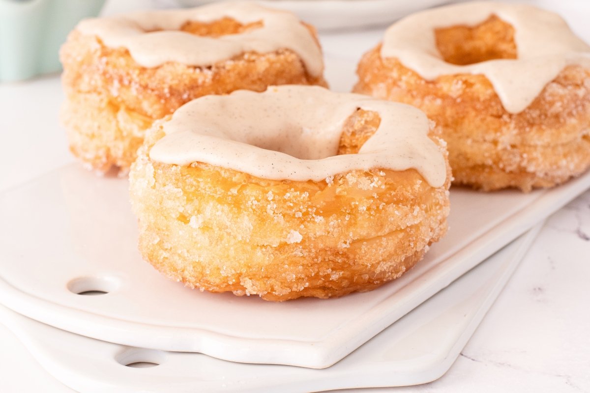 Cronut en el plato