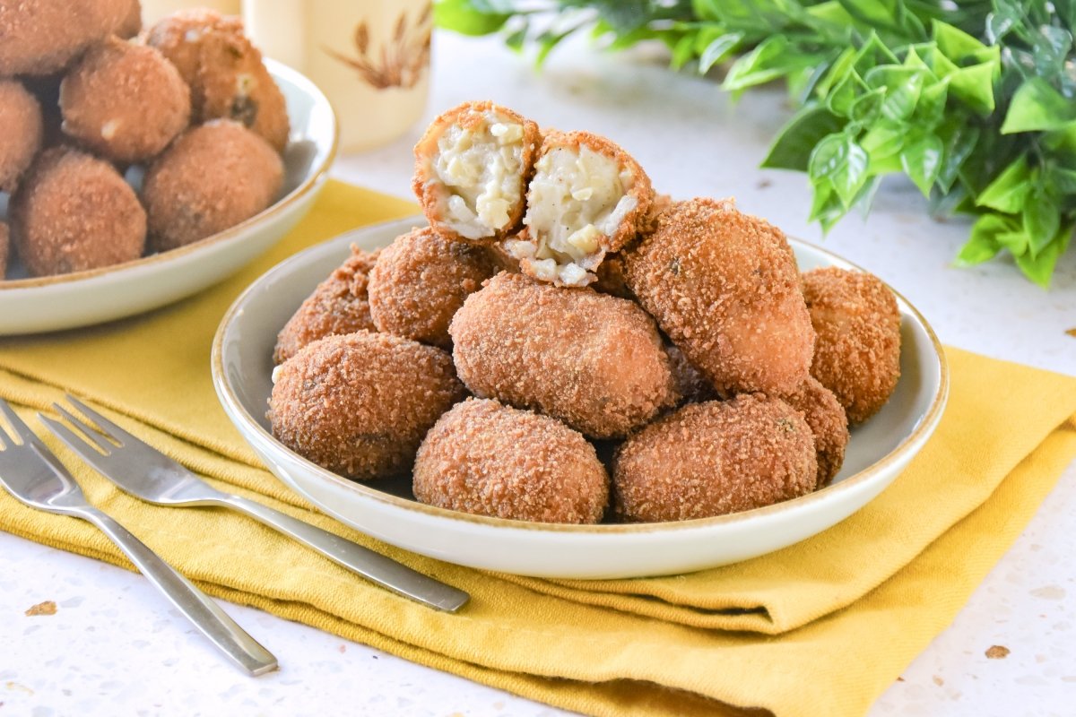 Croquetas de boletus caseras