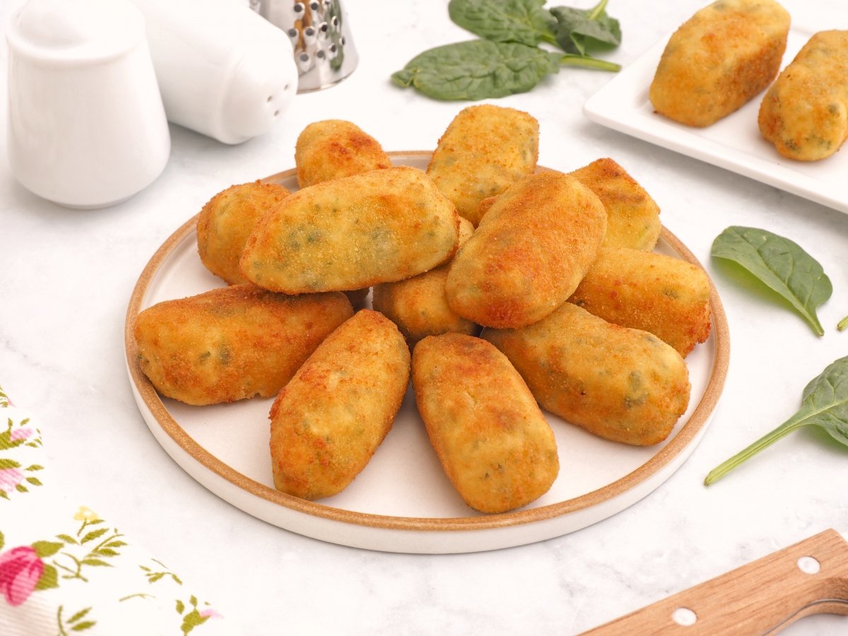 Croquetas de espinacas