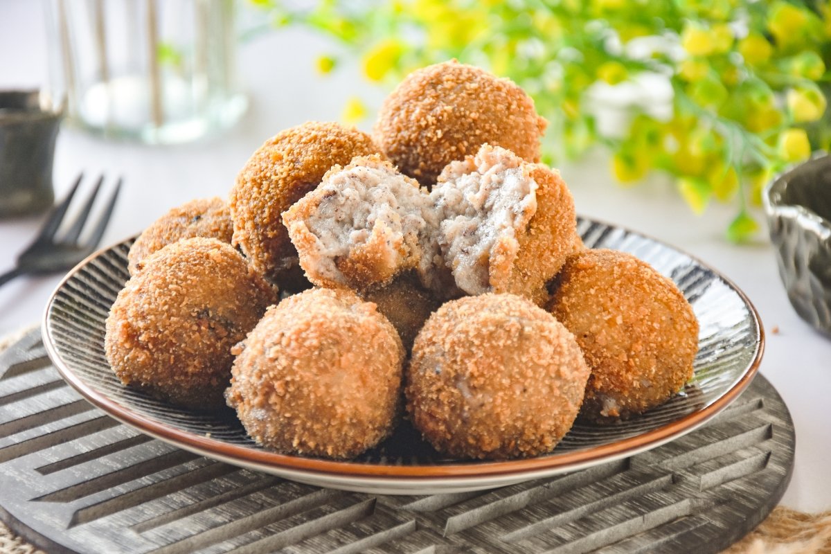 Croquetas de morcilla caseras