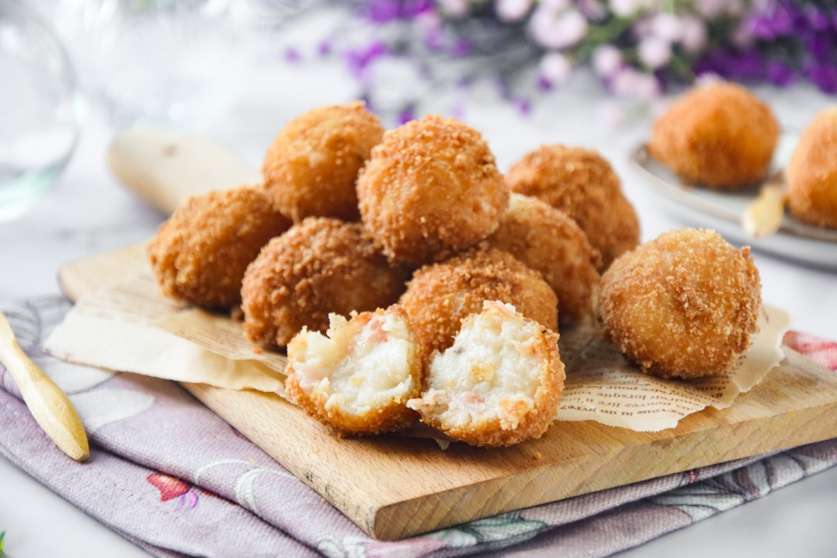 Croquetas de pescado caseras