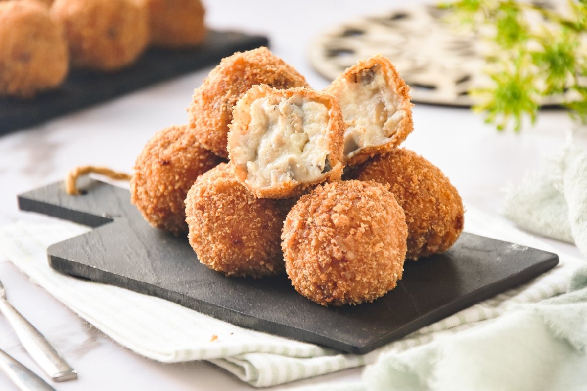 Croquetas de setas caseras