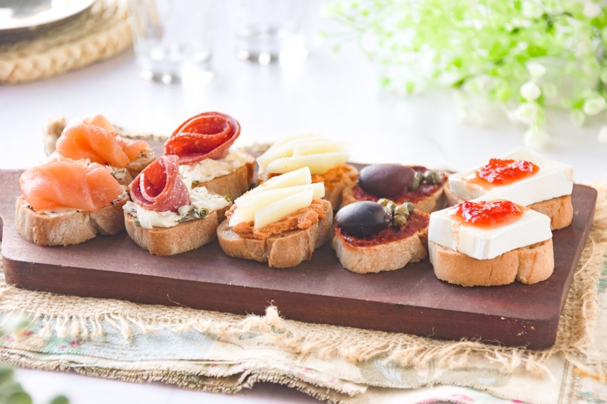 Crostini caseros