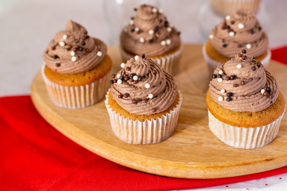 Cupcake de huevo de codorniz y trufa de El Club Allard