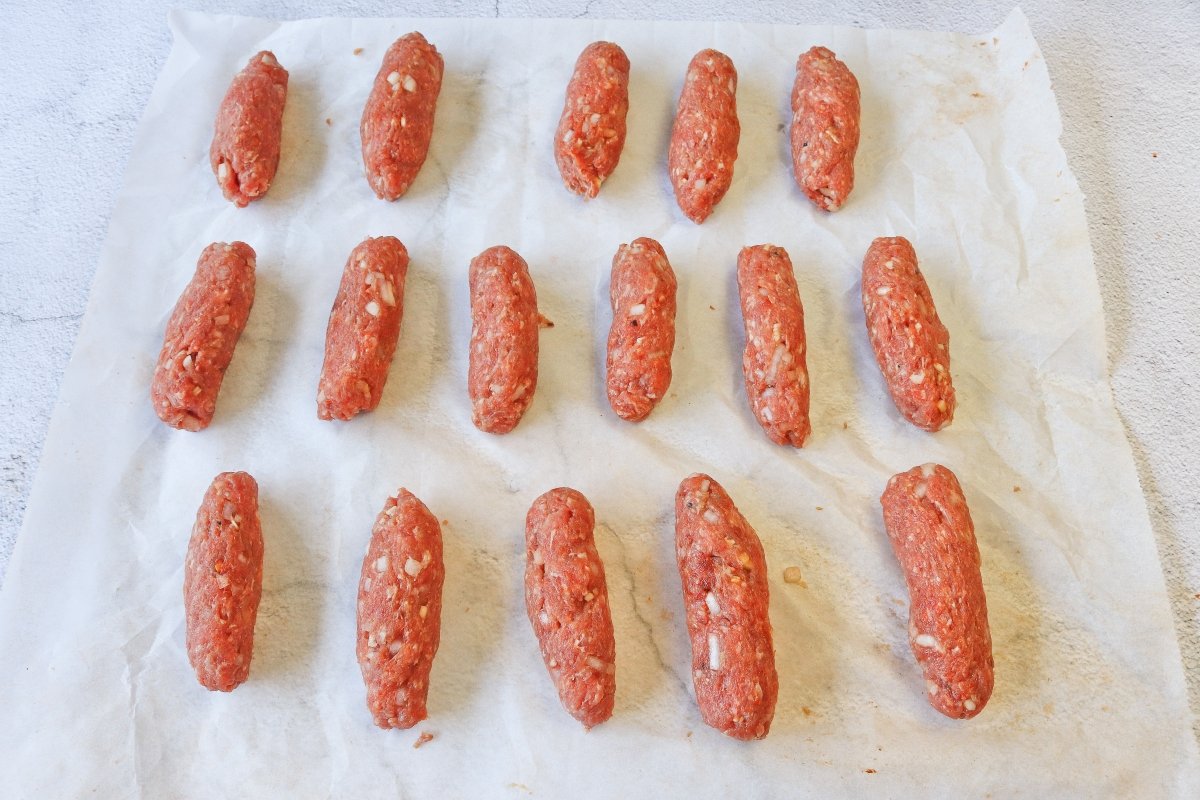 Dar forma a los cevapi