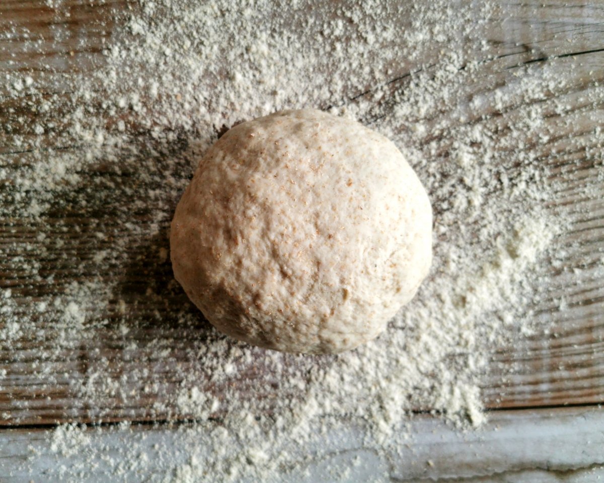 Shape the dough into a ball, cover with film and let rest for at least 30 minutes.