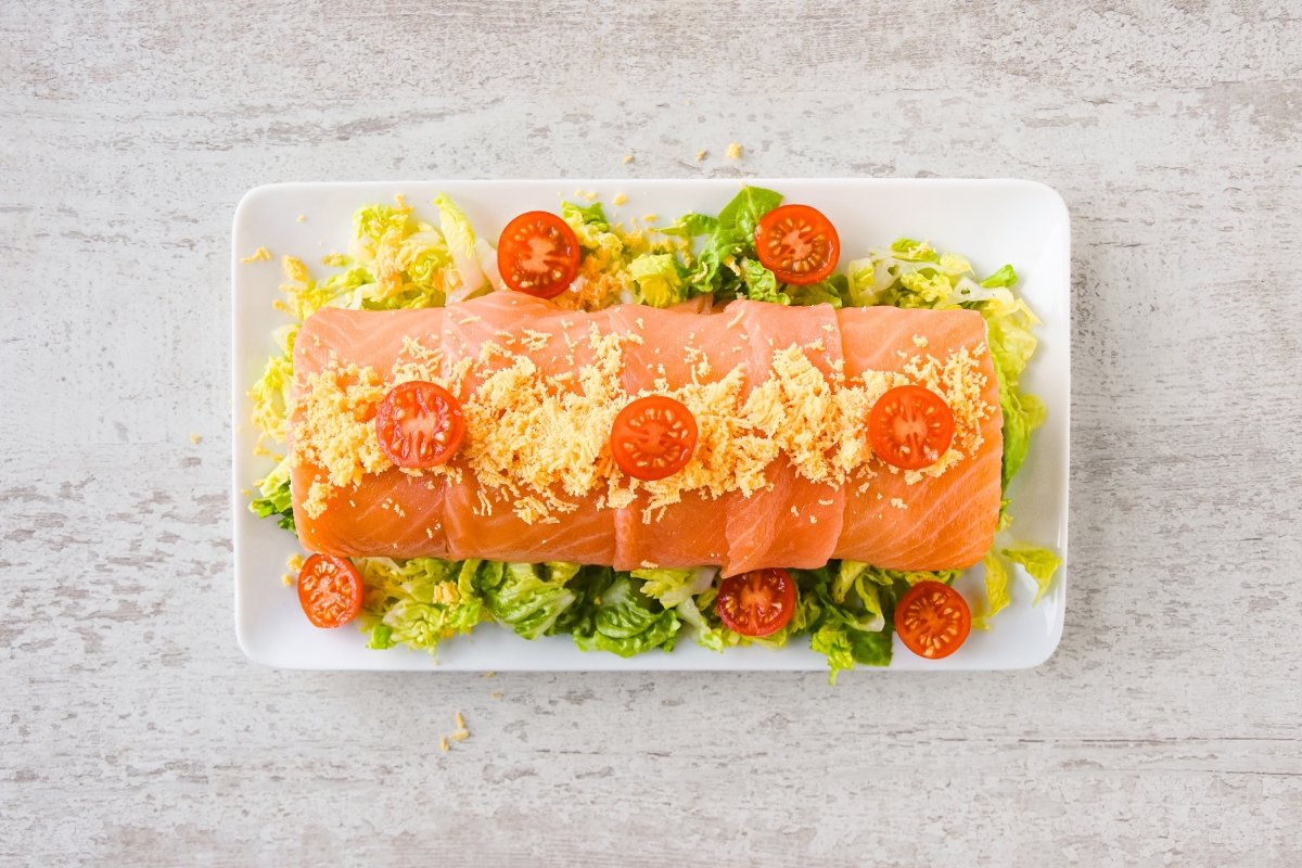 Decoramos el tronco salado