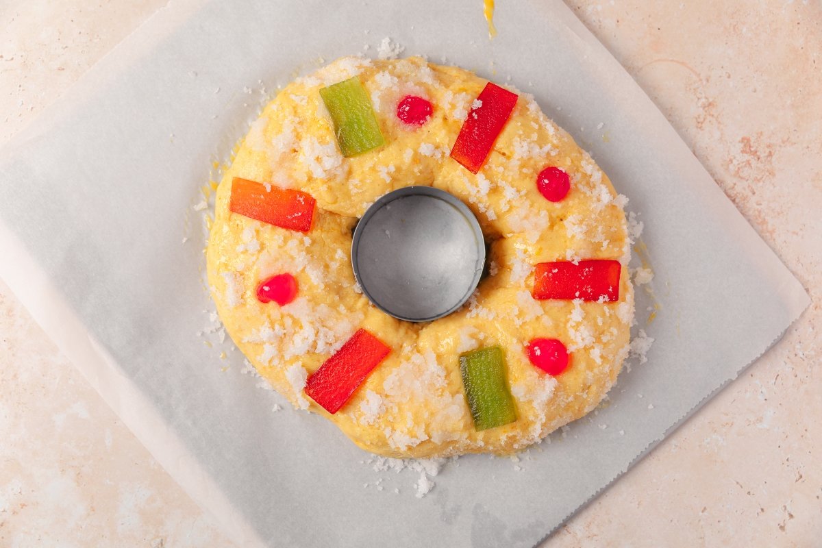 Decorando el roscón de Reyes con Thermomix