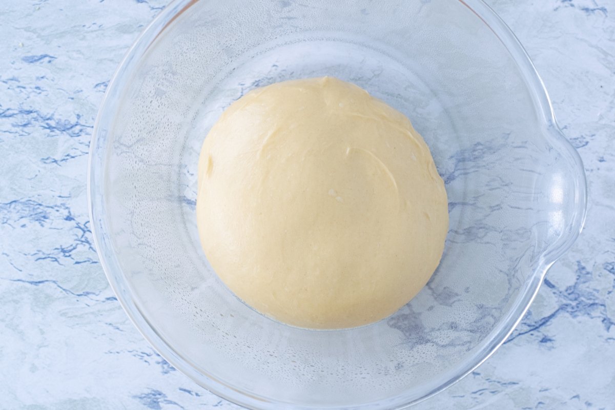We let double the dough of the homemade brioche