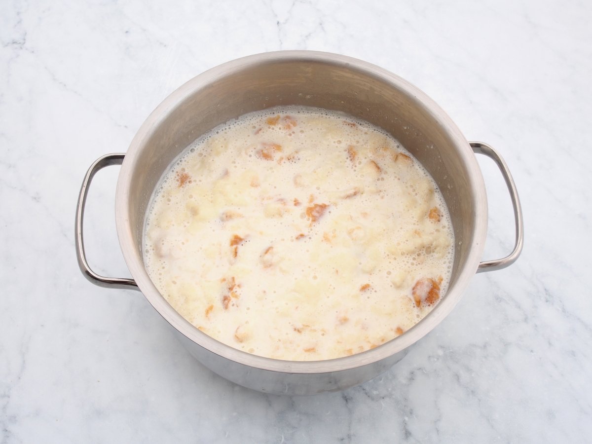 Dejar reposar la sopa de almendras