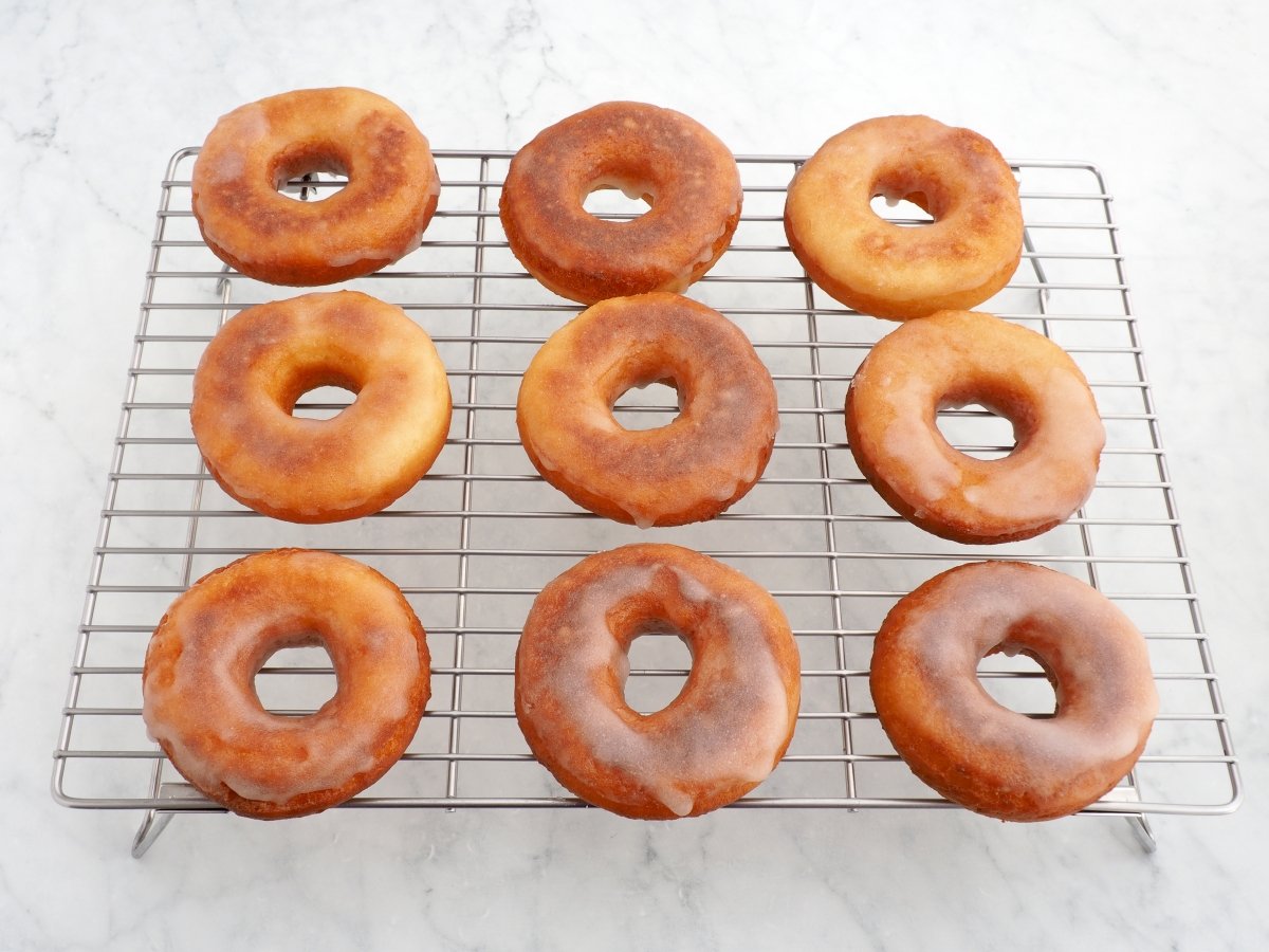 Dejar secar el glaseado