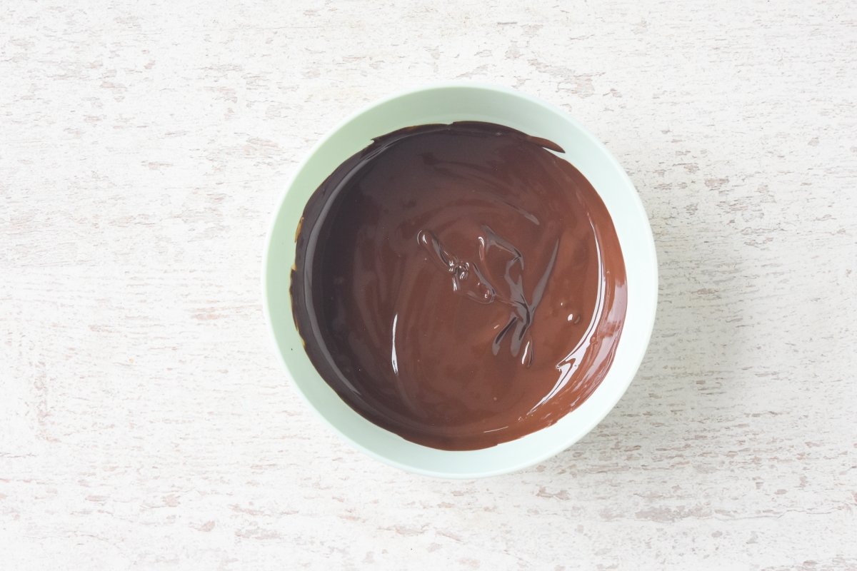 Derretimos el chocolate negro