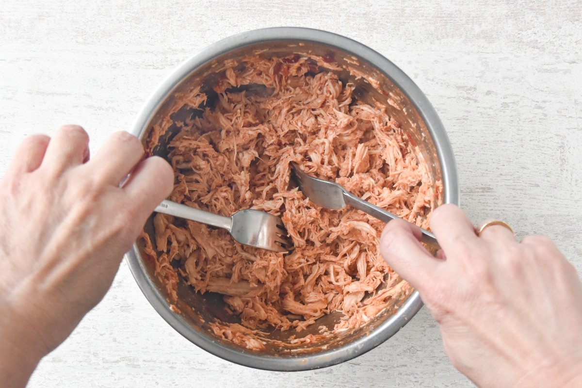 Deshilachamos el pulled chicken