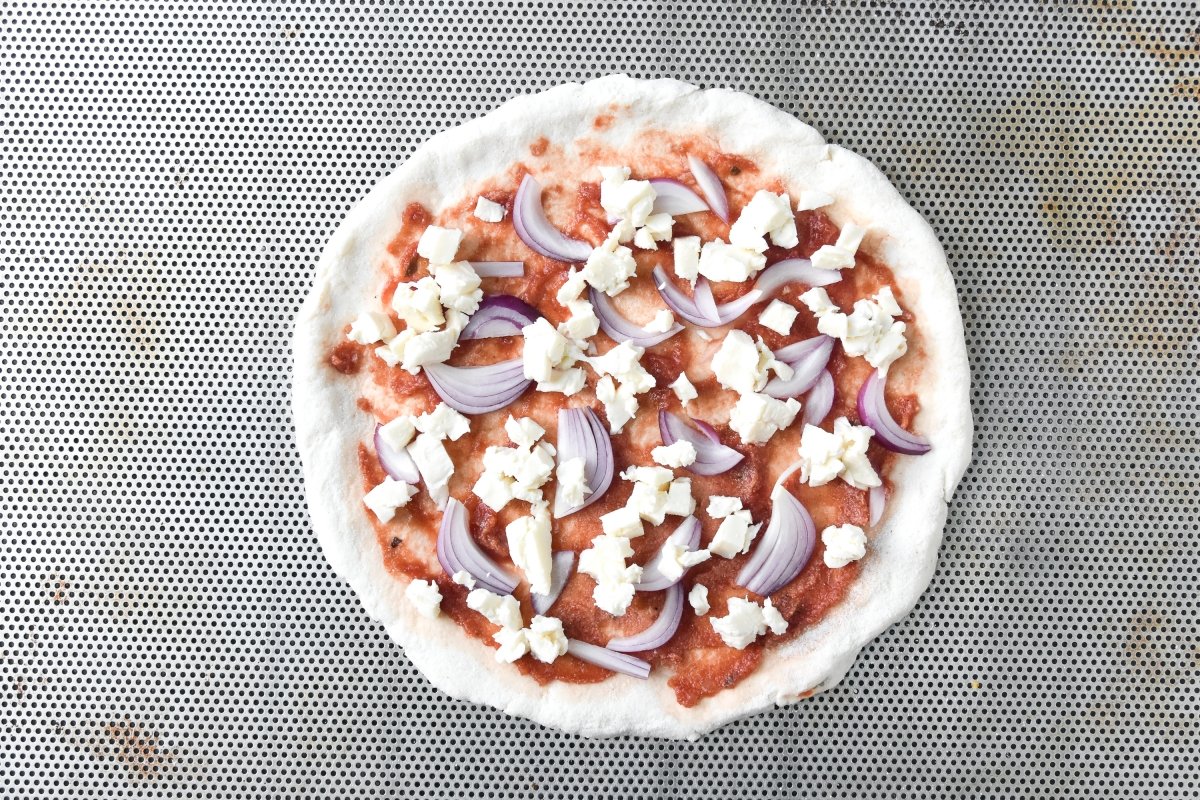 Desmenuzamos la mozzarella