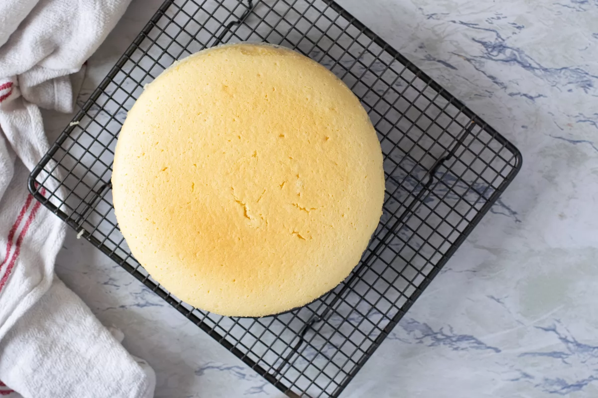 Tarta de queso japonesa 15 Desmoldamos la tarta de queso japonesa